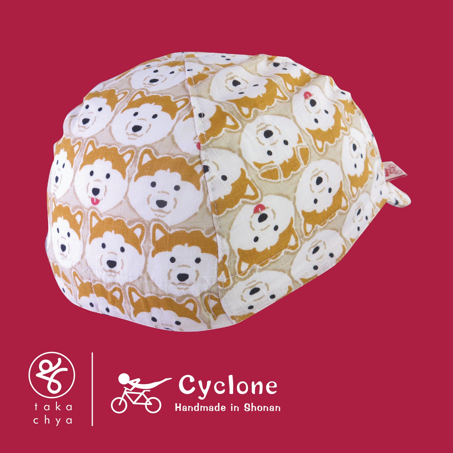 Shiba Inu - Cyclone Chee Japanese Handmade Cycling Cap