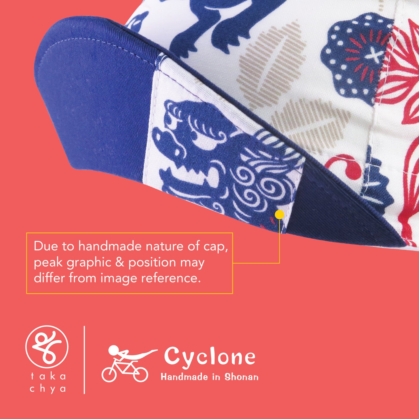 Shisa - Cyclone Chee Japanese Handmade Cycling Cap