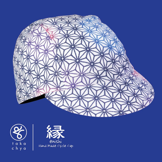 ENISHI 彩り麻の葉 IRODORI - ASANOHA HANDMADE CYCLING CAP