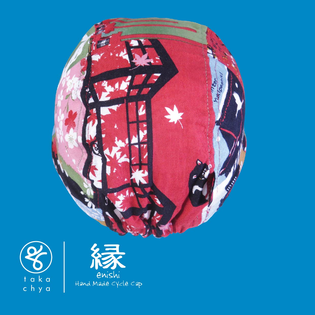 ENISHI 古都散歩 / KOTO-SANPO HANDMADE CYCLING CAP