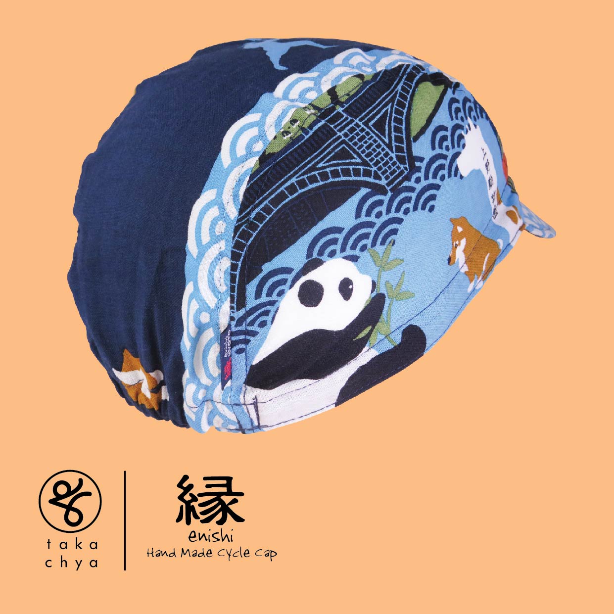 ENISHI 新東京物語 NEW TOKYO STORY HANDMADE CYCLING CAP