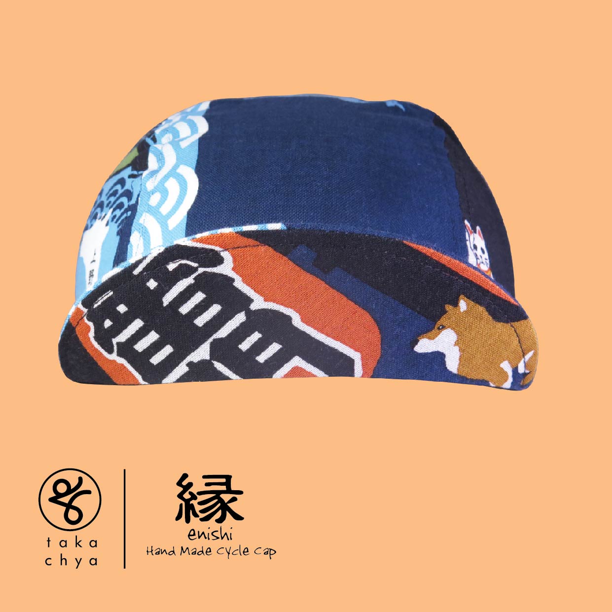 ENISHI 新東京物語 NEW TOKYO STORY HANDMADE CYCLING CAP