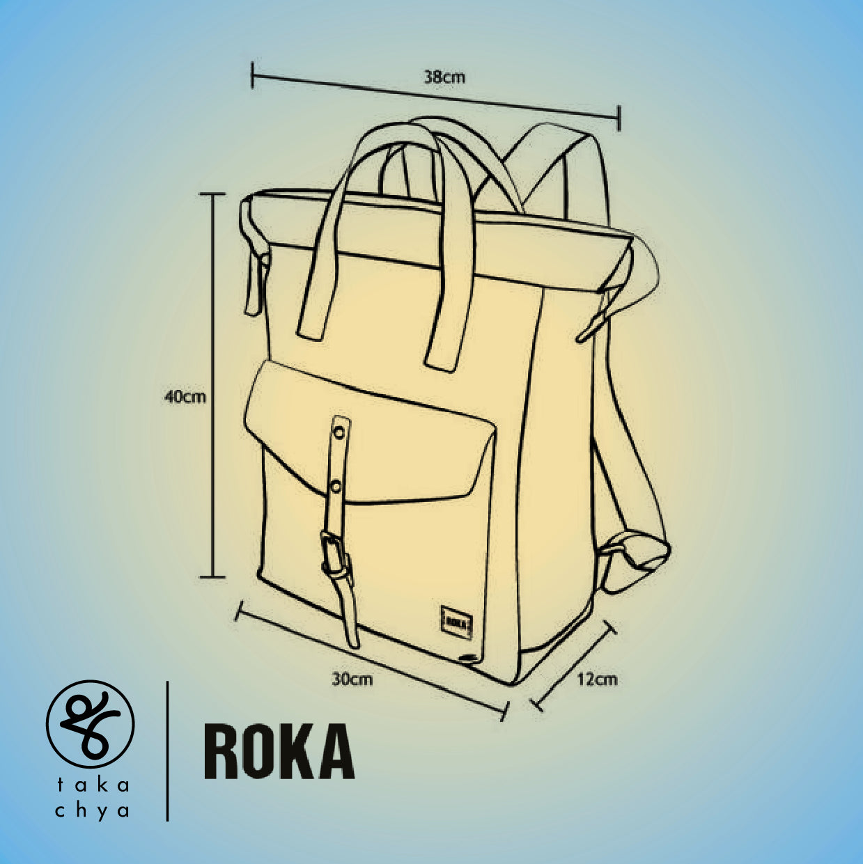 Roka Bantry C Stripe Medium Graphite