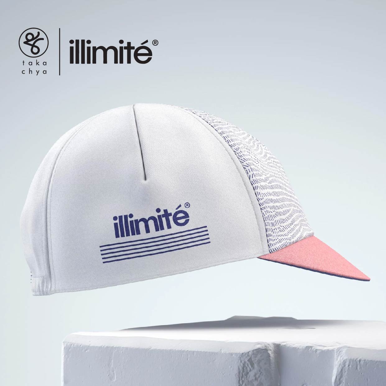 ILLIMITE Coral Cycling Cap