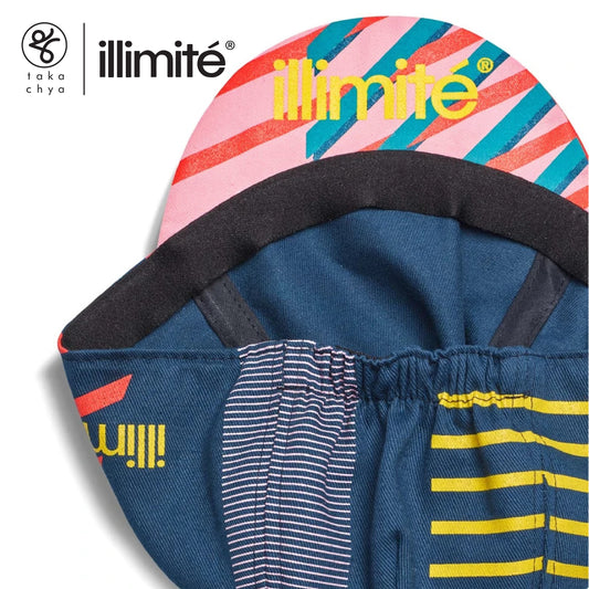 ILLIMITE Stripe Cycling Cap