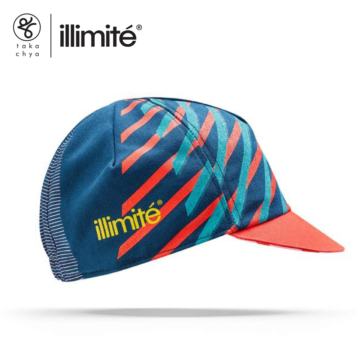 ILLIMITE Stripe Cycling Cap