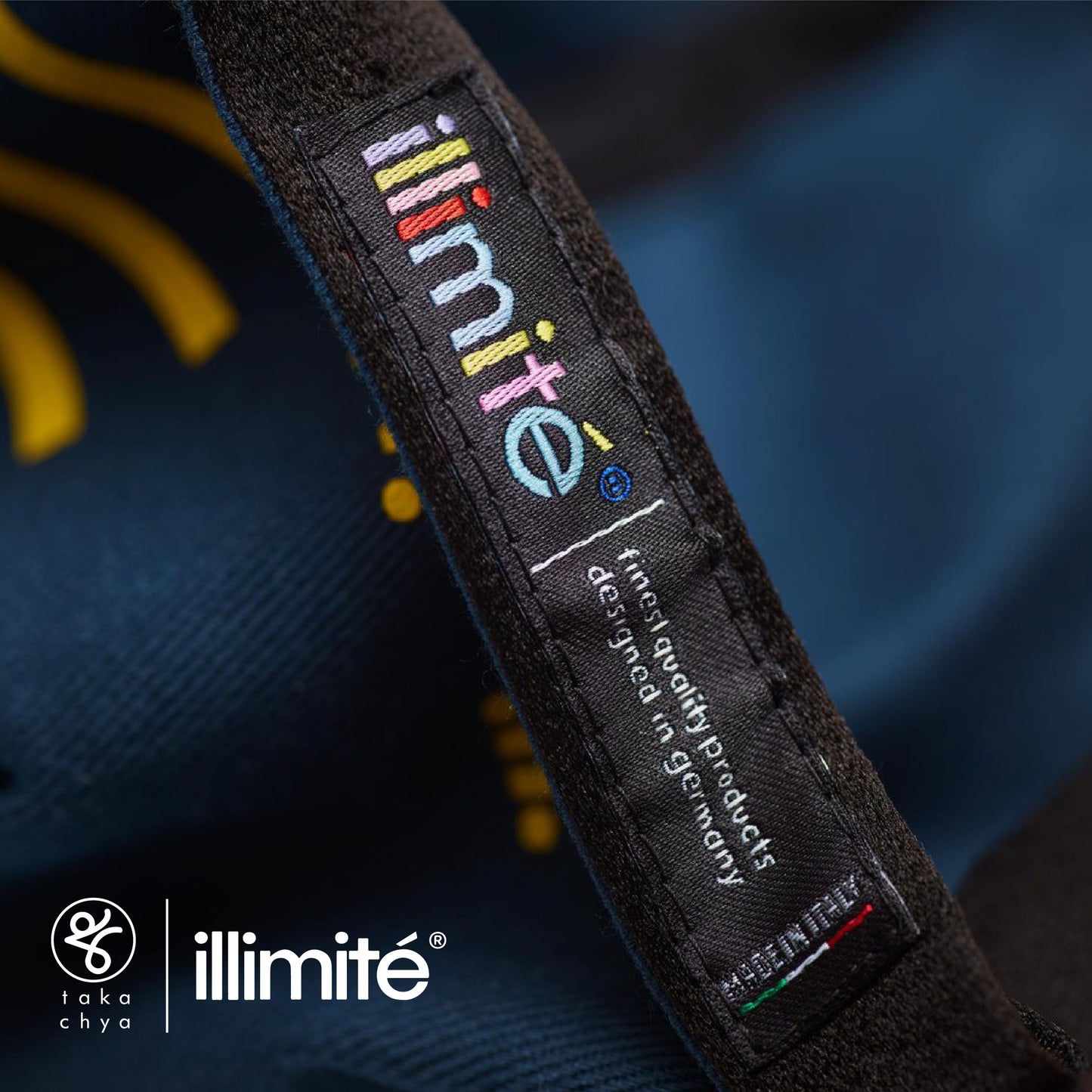 ILLIMITE Stripe Cycling Cap