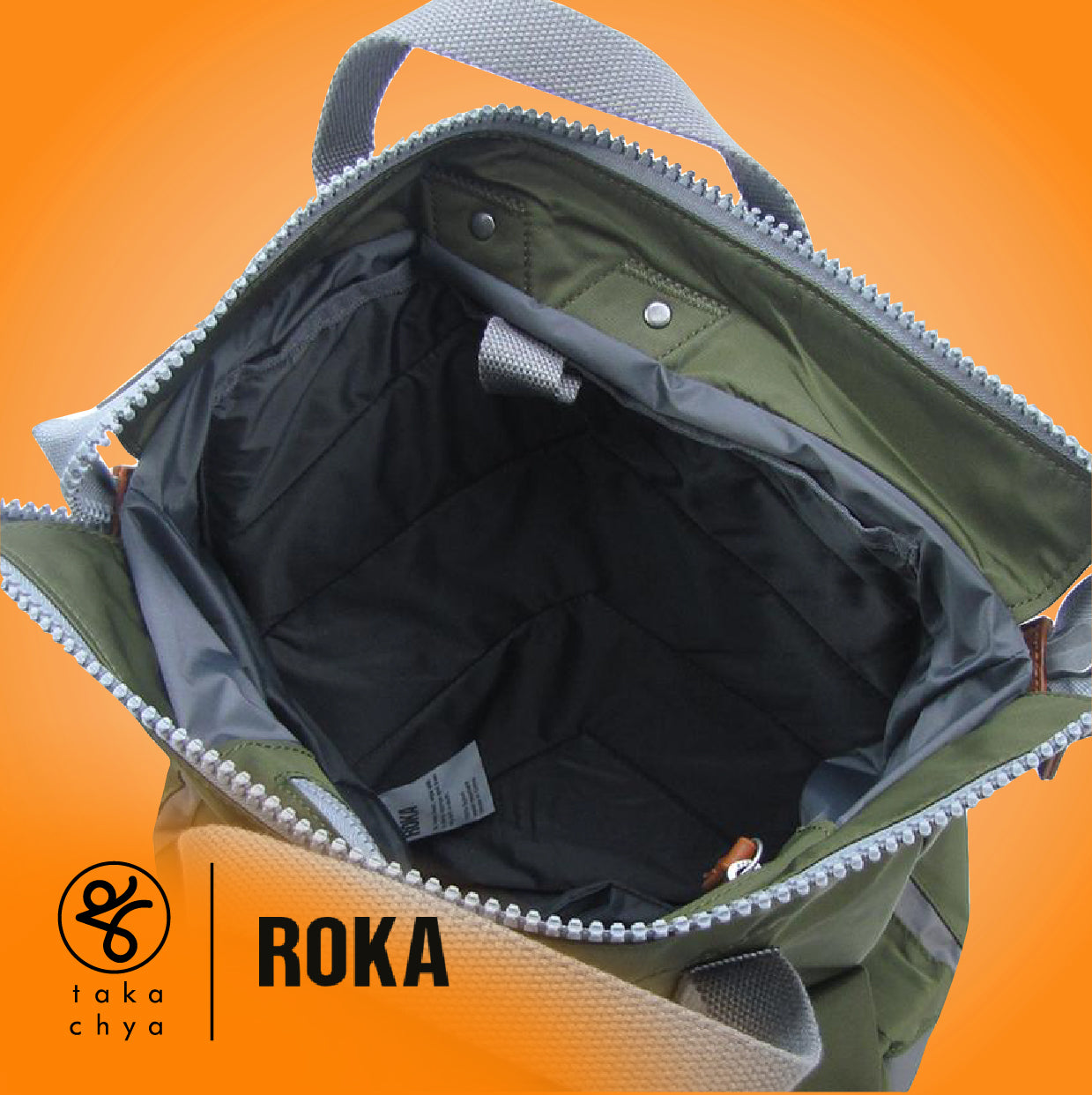 Roka Bantry C Stripe Medium Military