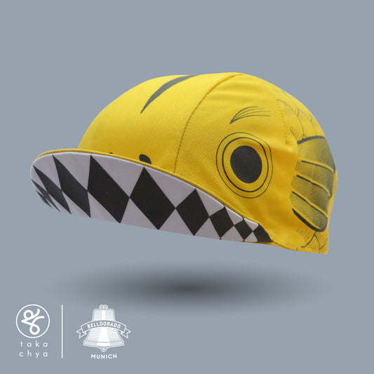 Belldorado Munchen x Koinobori Yellow Cycling Cap