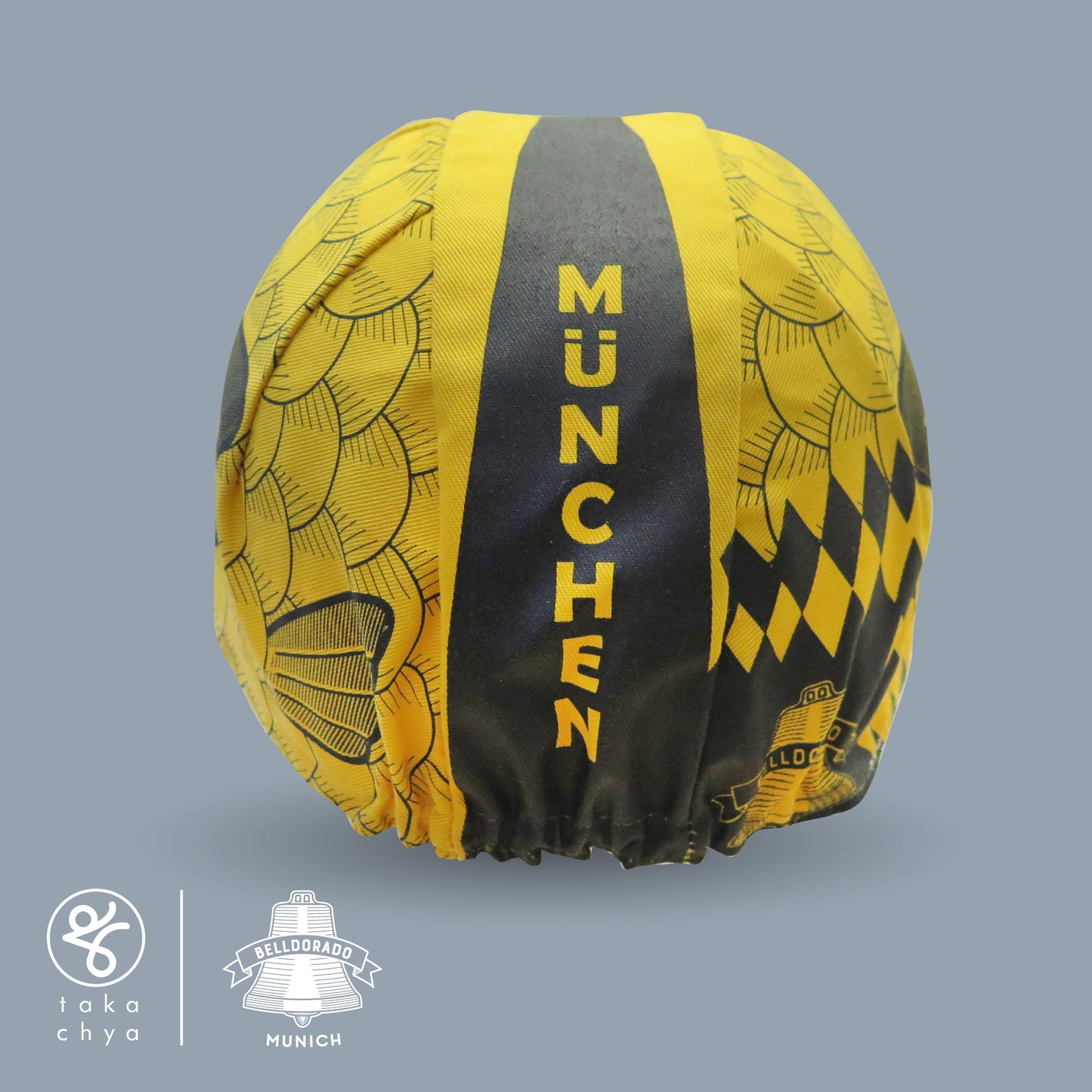 Belldorado Munchen x Koinobori Yellow Cycling Cap