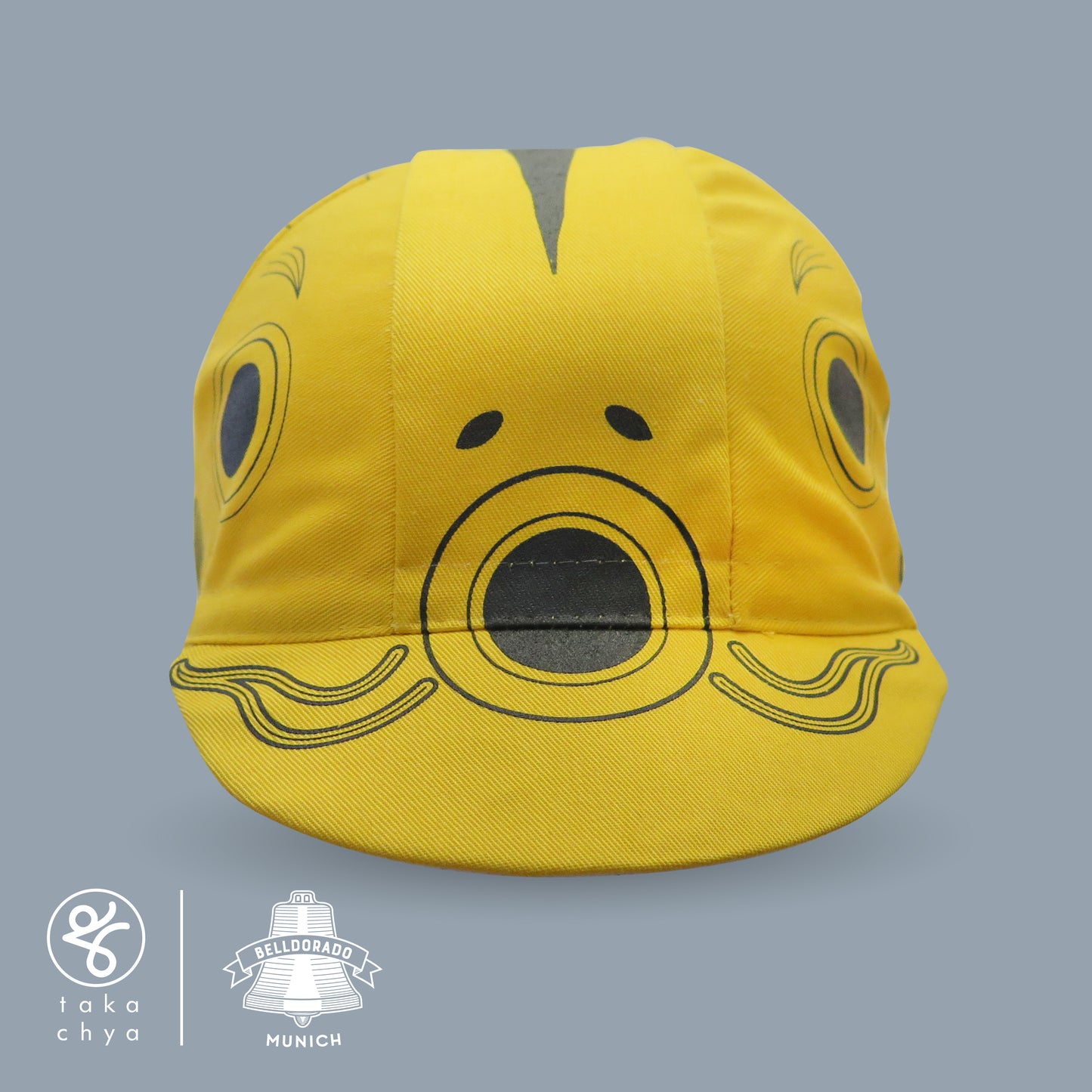 Belldorado Munchen x Koinobori Yellow Cycling Cap