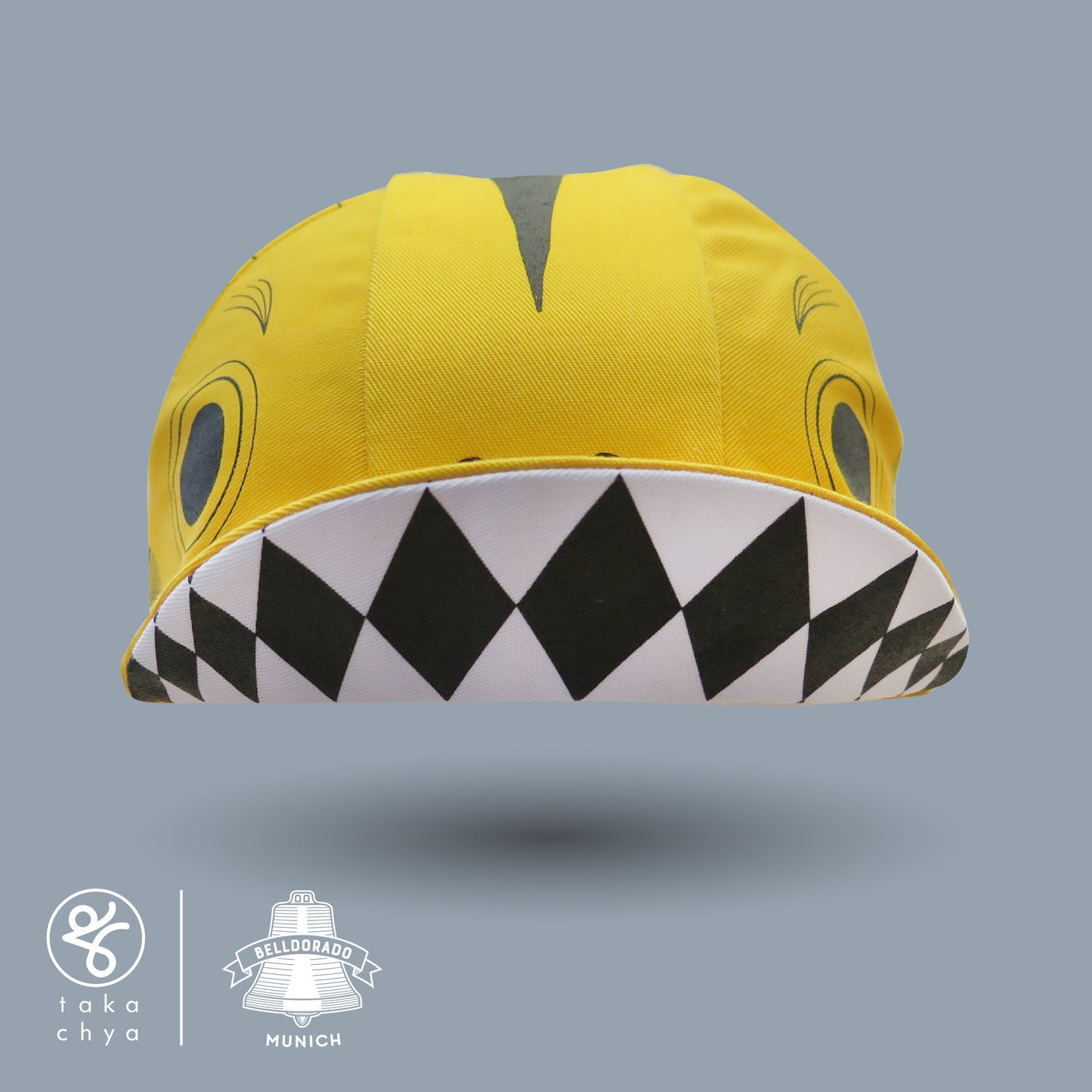 Belldorado Munchen x Koinobori Yellow Cycling Cap