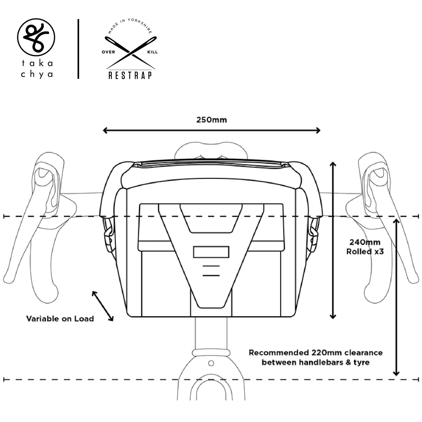 Restrap Bar Pack Bag Orange