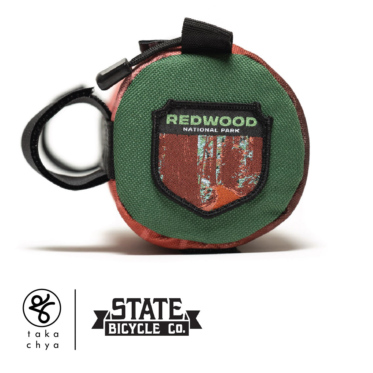 STATE BICYCLE CO. X NATIONAL PARK FOUNDATION - ALL-ROAD HANDLEBAR BAG - REDWOOD