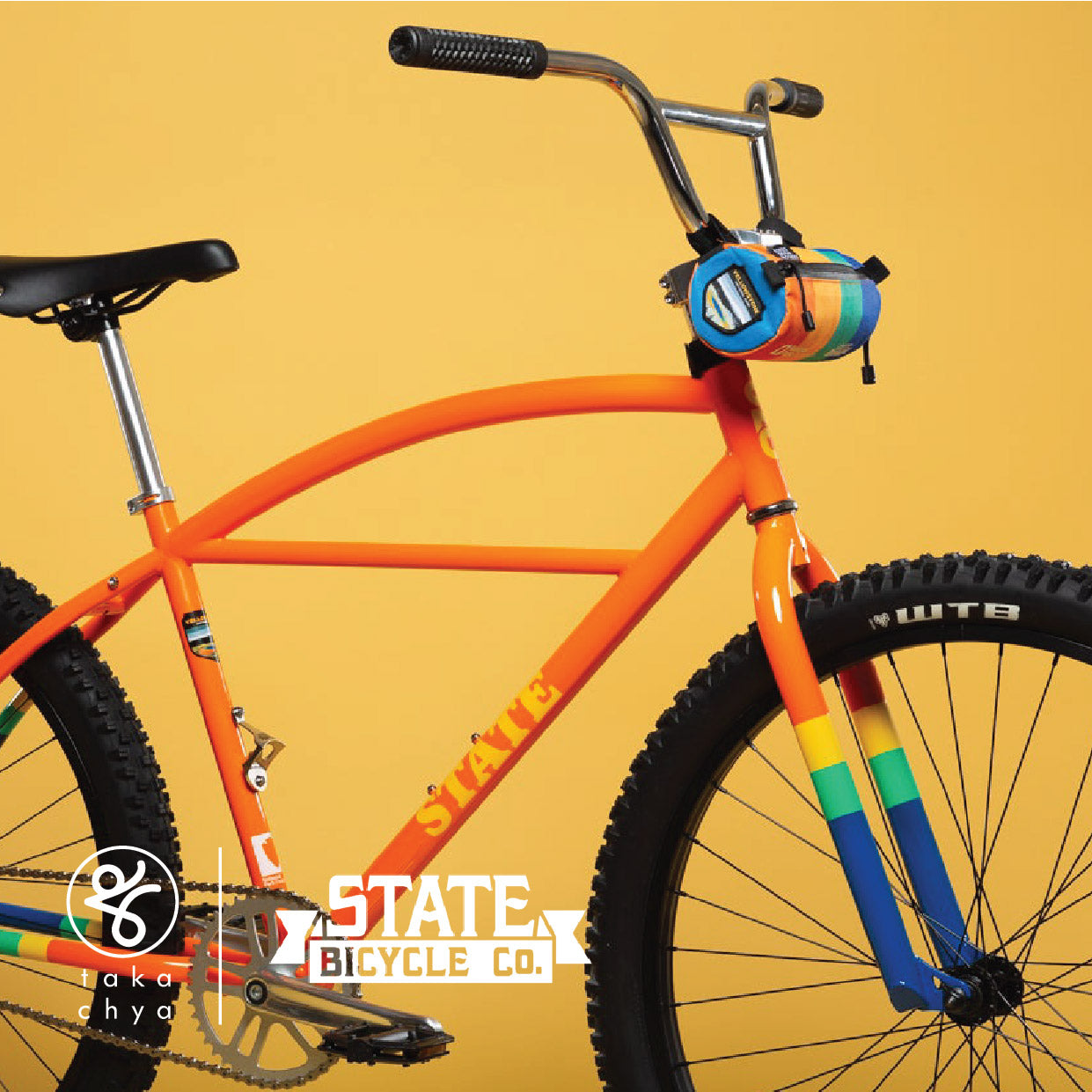 STATE BICYCLE CO. X NATIONAL PARK FOUNDATION - ALL-ROAD HANDLEBAR BAG - YELLOWSTONE