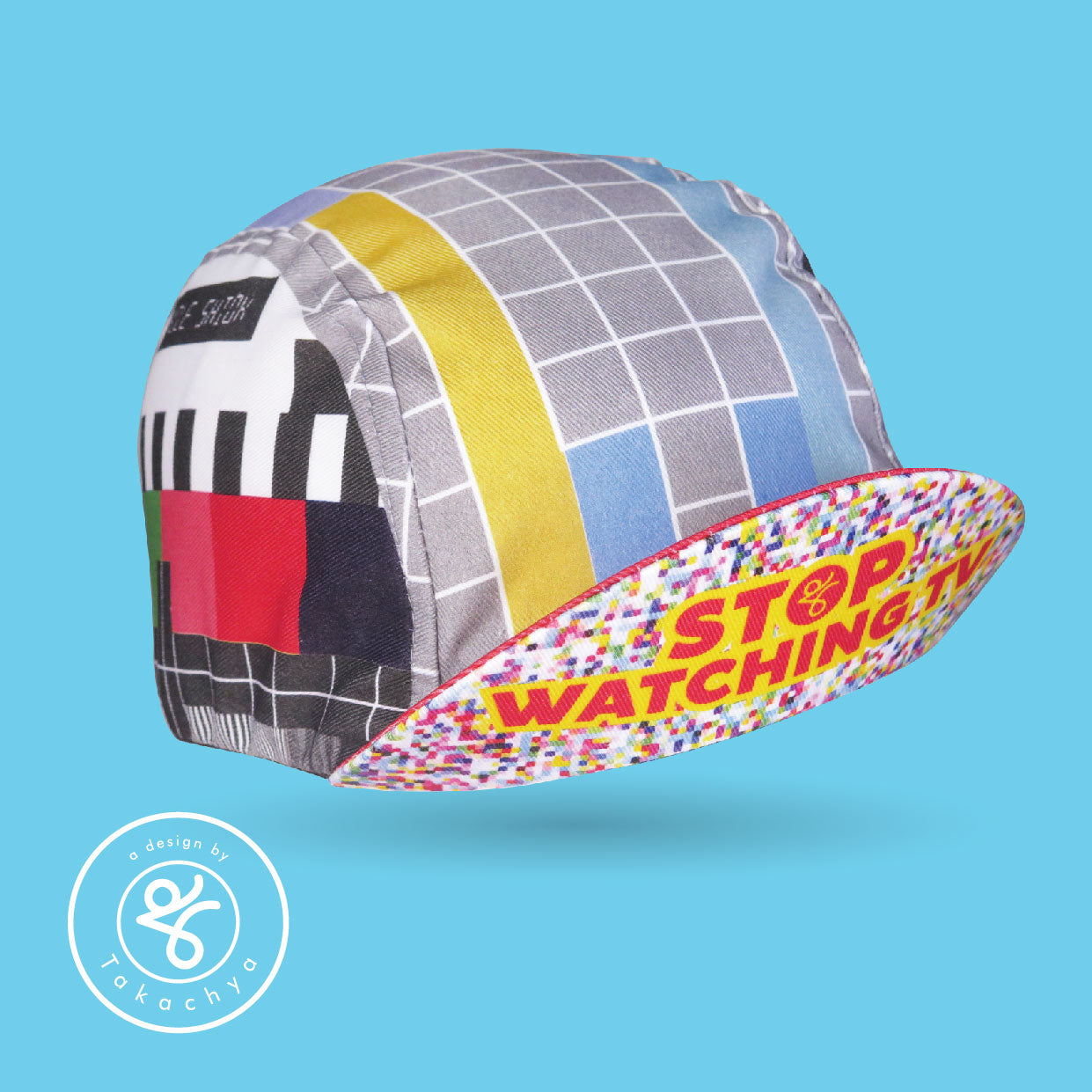 End of Transmission - A Design by Takachya Cycling Cap