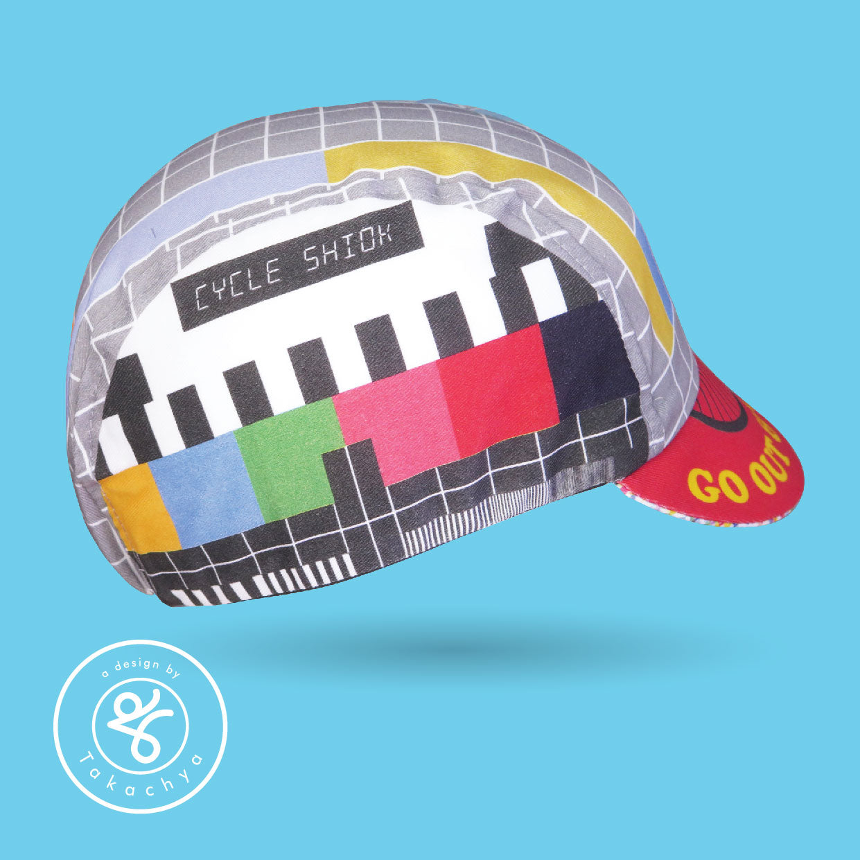 End of Transmission - A Design by Takachya Cycling Cap