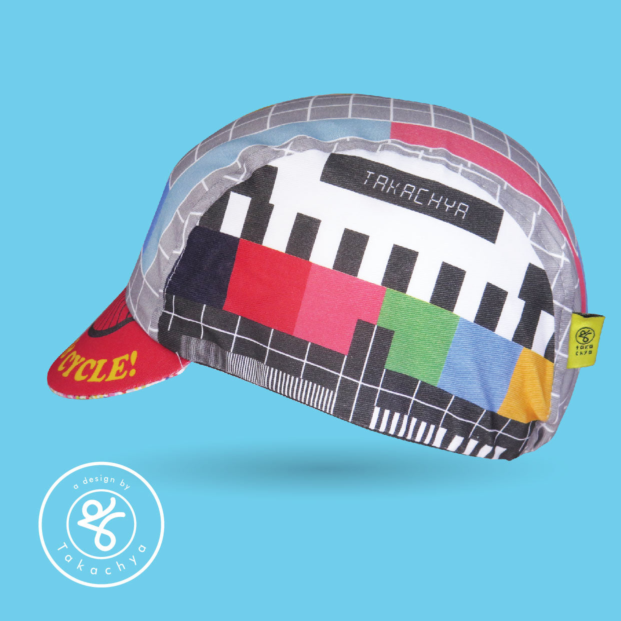 End of Transmission - A Design by Takachya Cycling Cap