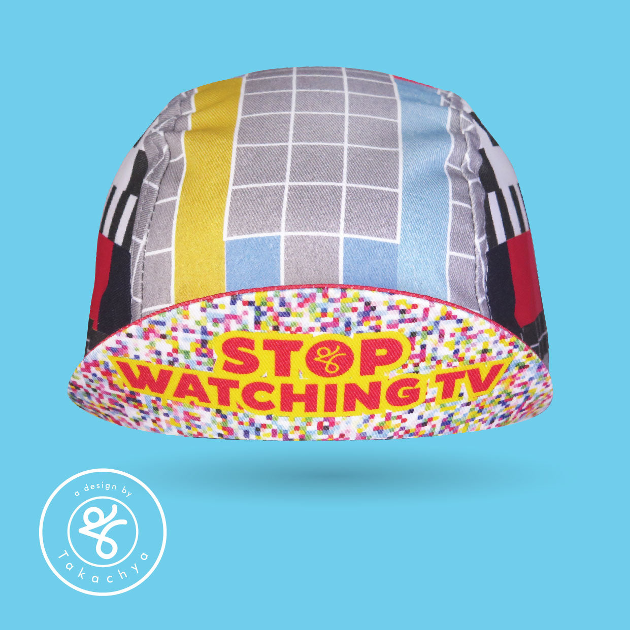 End of Transmission - A Design by Takachya Cycling Cap