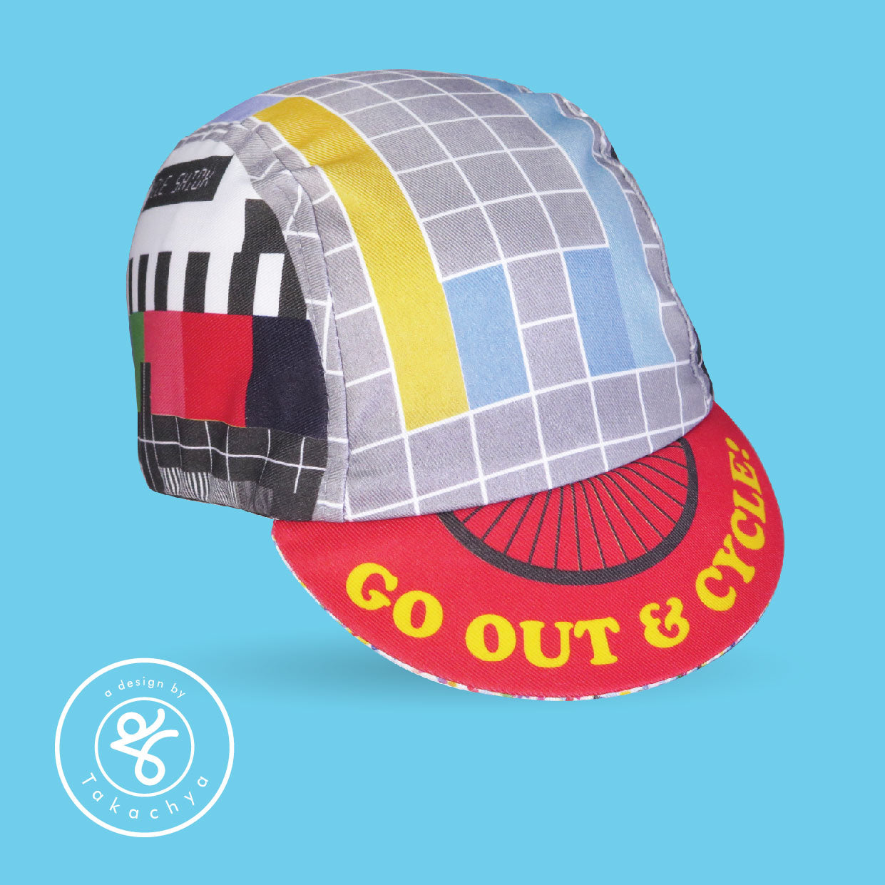 End of Transmission - A Design by Takachya Cycling Cap