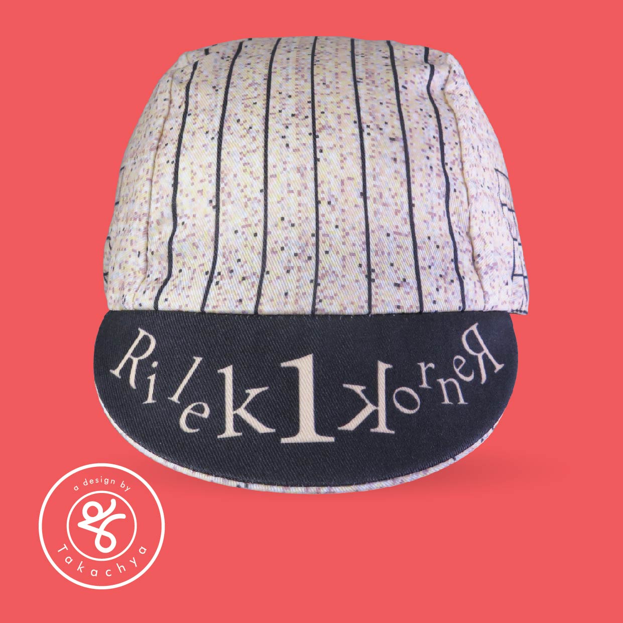 Lepak Beach Sand - A Design by Takachya Cycling Cap