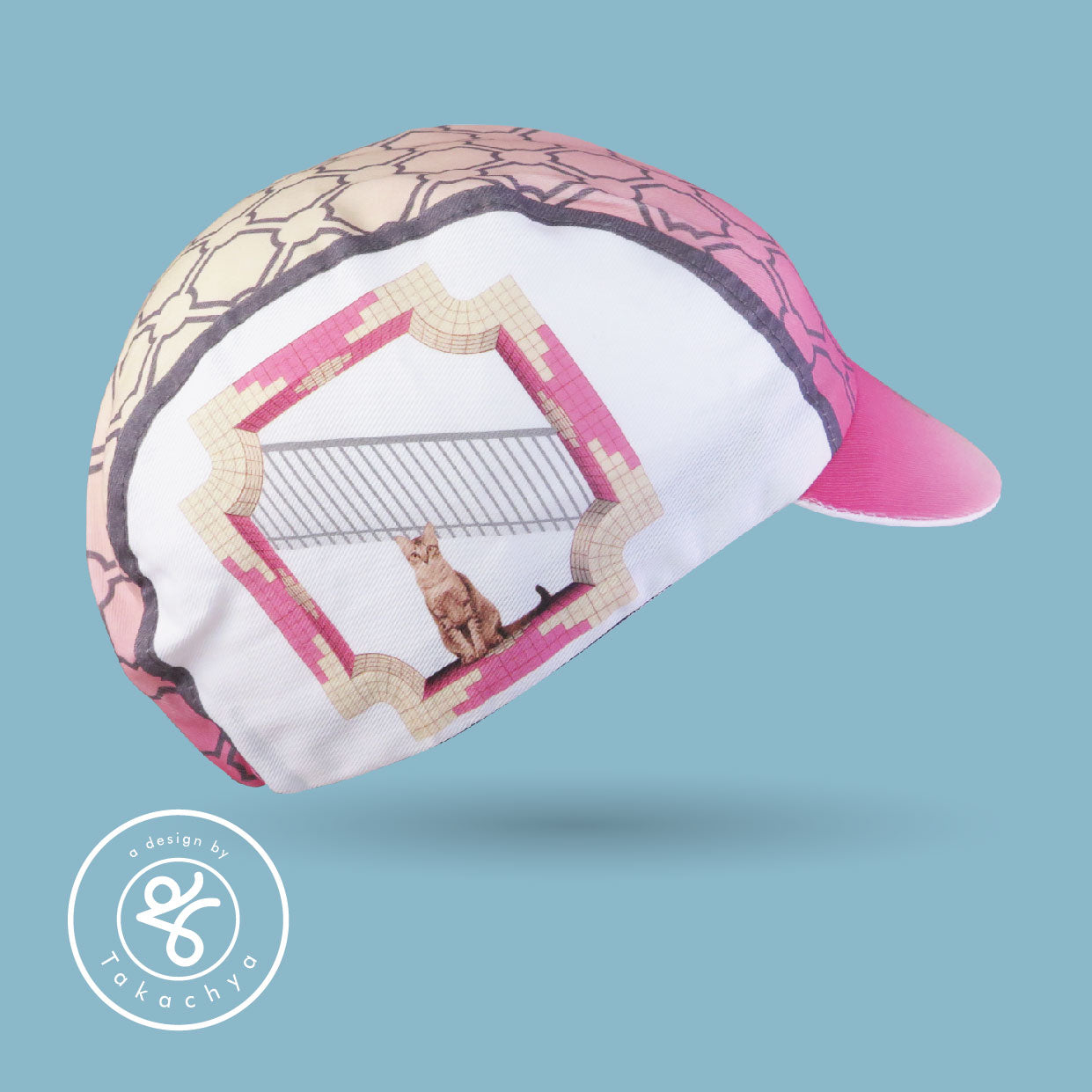 Voideck Kucinta - A Design by Takachya Cycling Cap