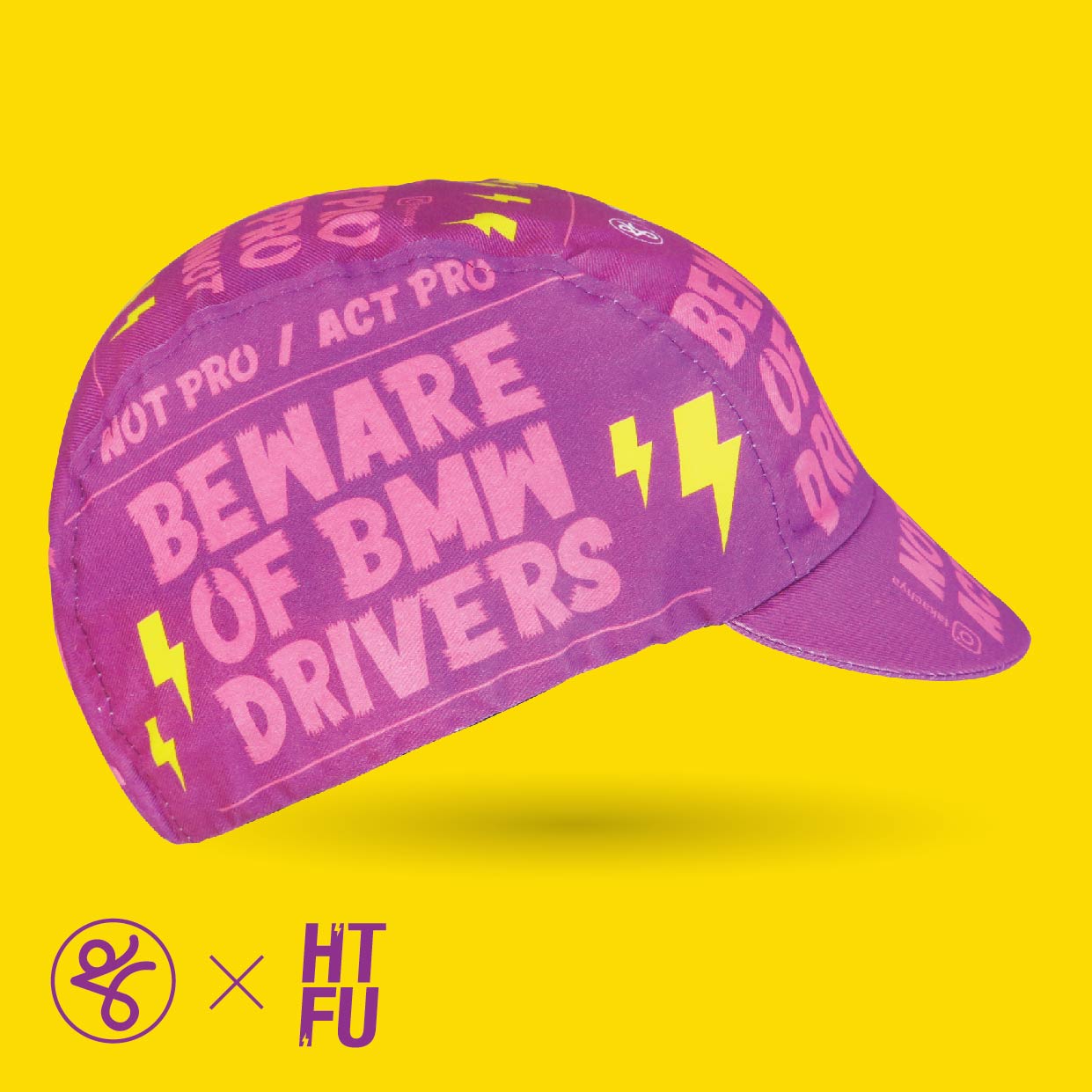 BEWARE OF BMW DRIVERS - Takachya X HTFU Cycling Cap