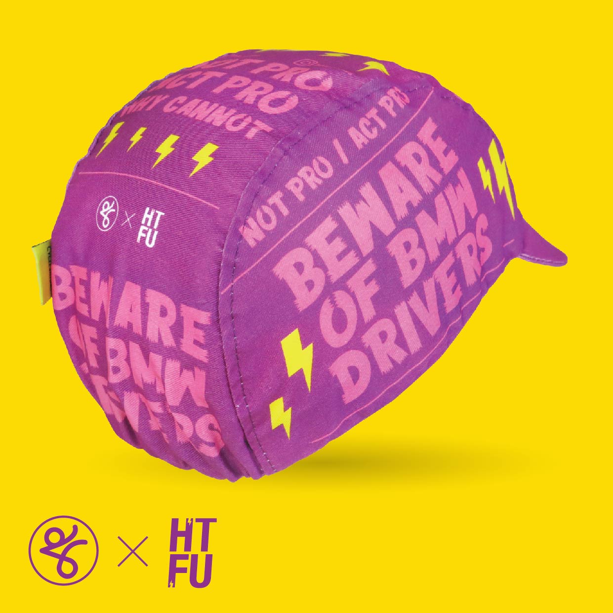 BEWARE OF BMW DRIVERS - Takachya X HTFU Cycling Cap
