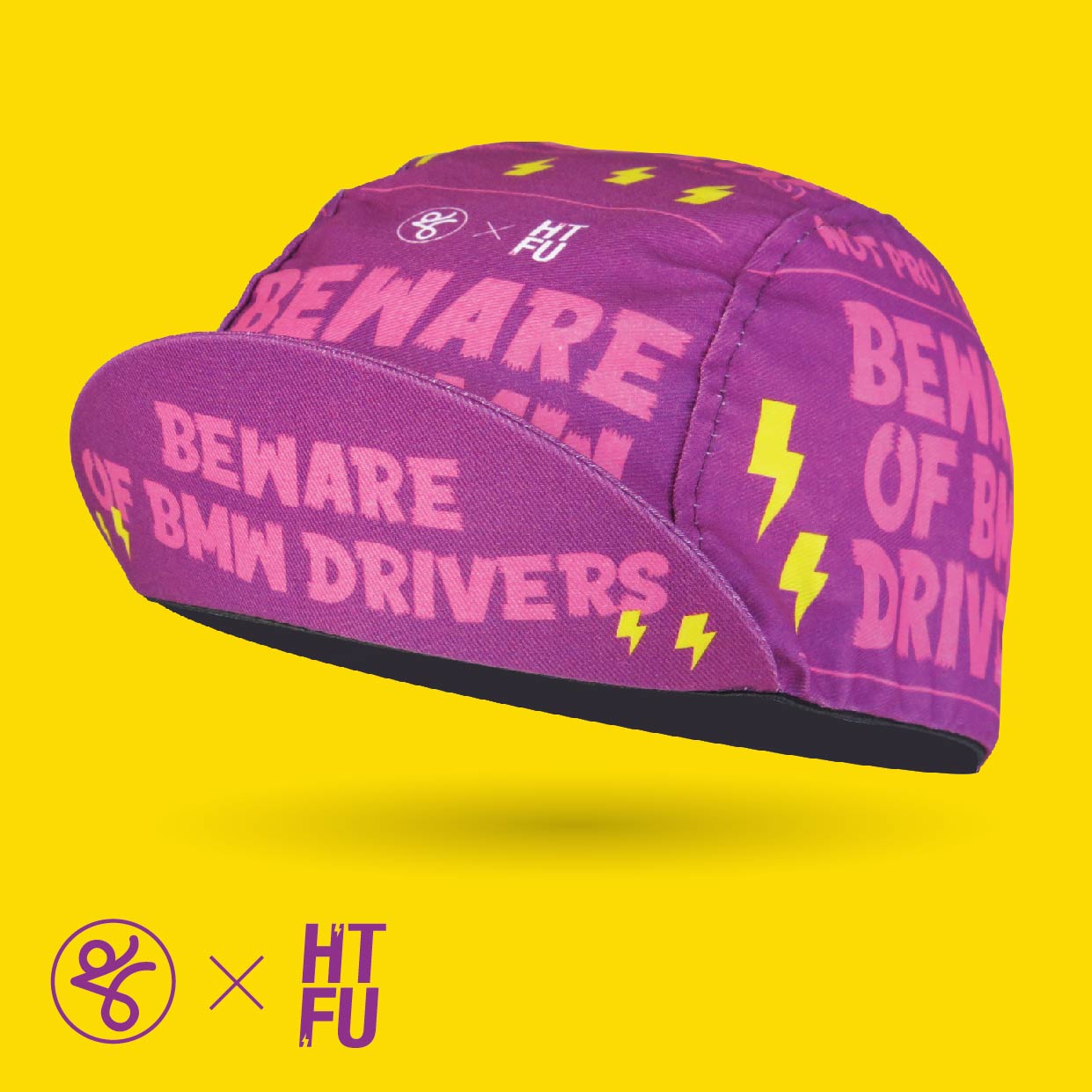 BEWARE OF BMW DRIVERS - Takachya X HTFU Cycling Cap