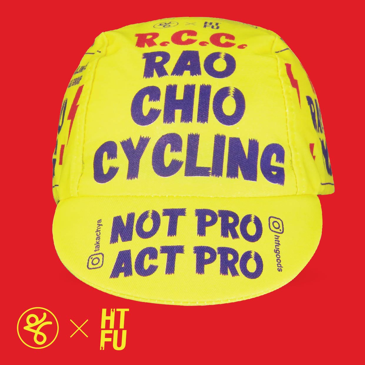 RAO CHIO CYCLING - Takachya X HTFU Cycling Cap