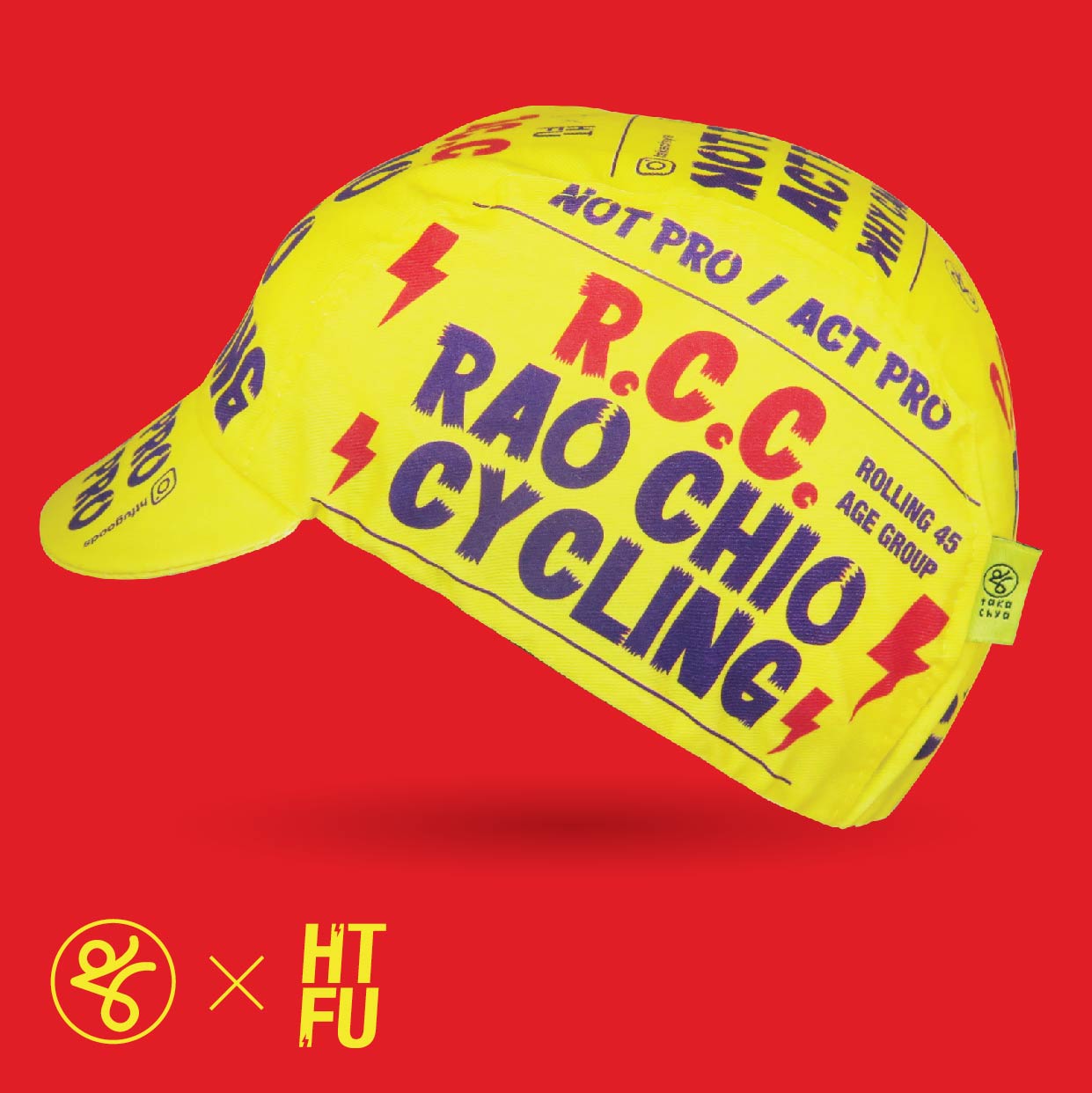 RAO CHIO CYCLING - Takachya X HTFU Cycling Cap