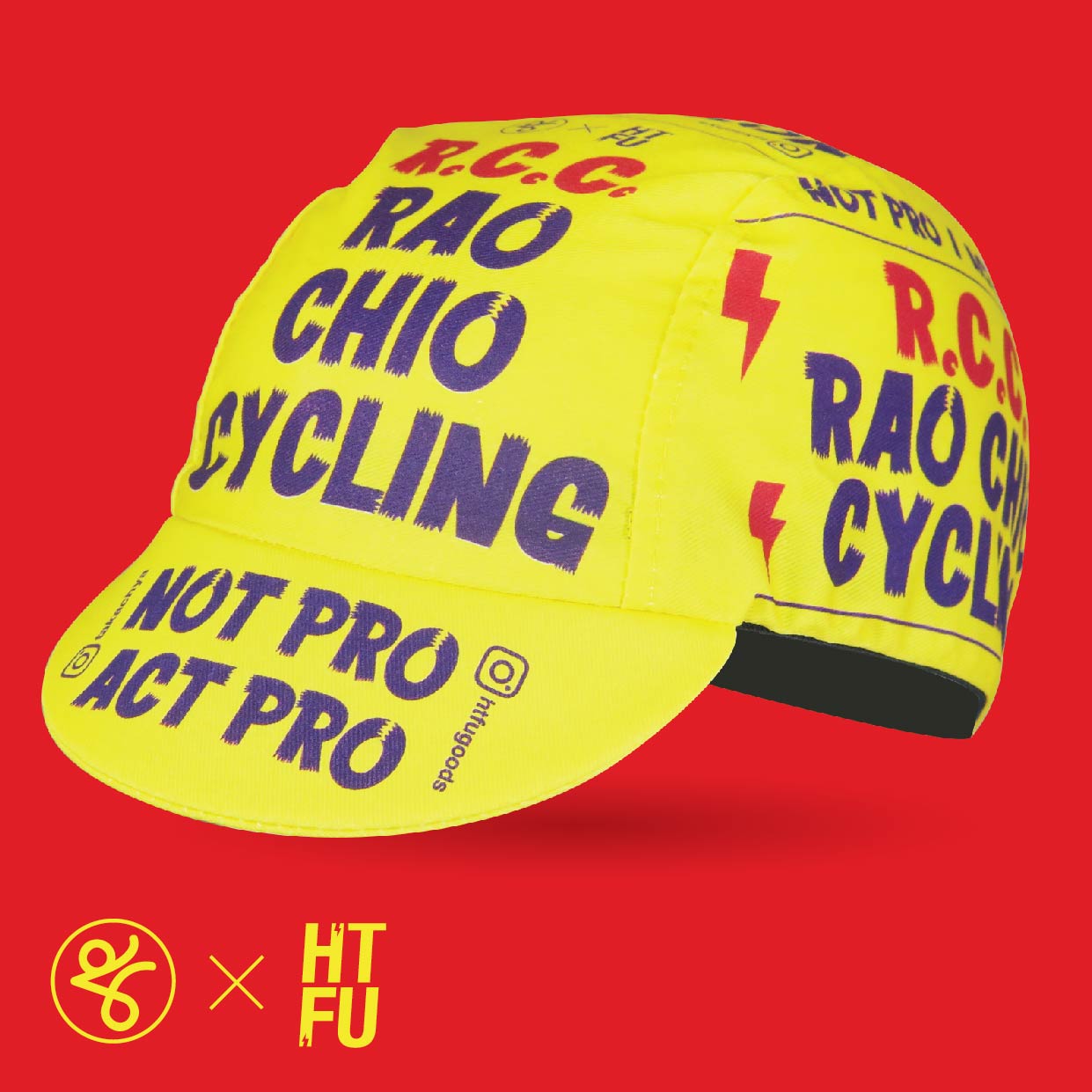 RAO CHIO CYCLING - Takachya X HTFU Cycling Cap