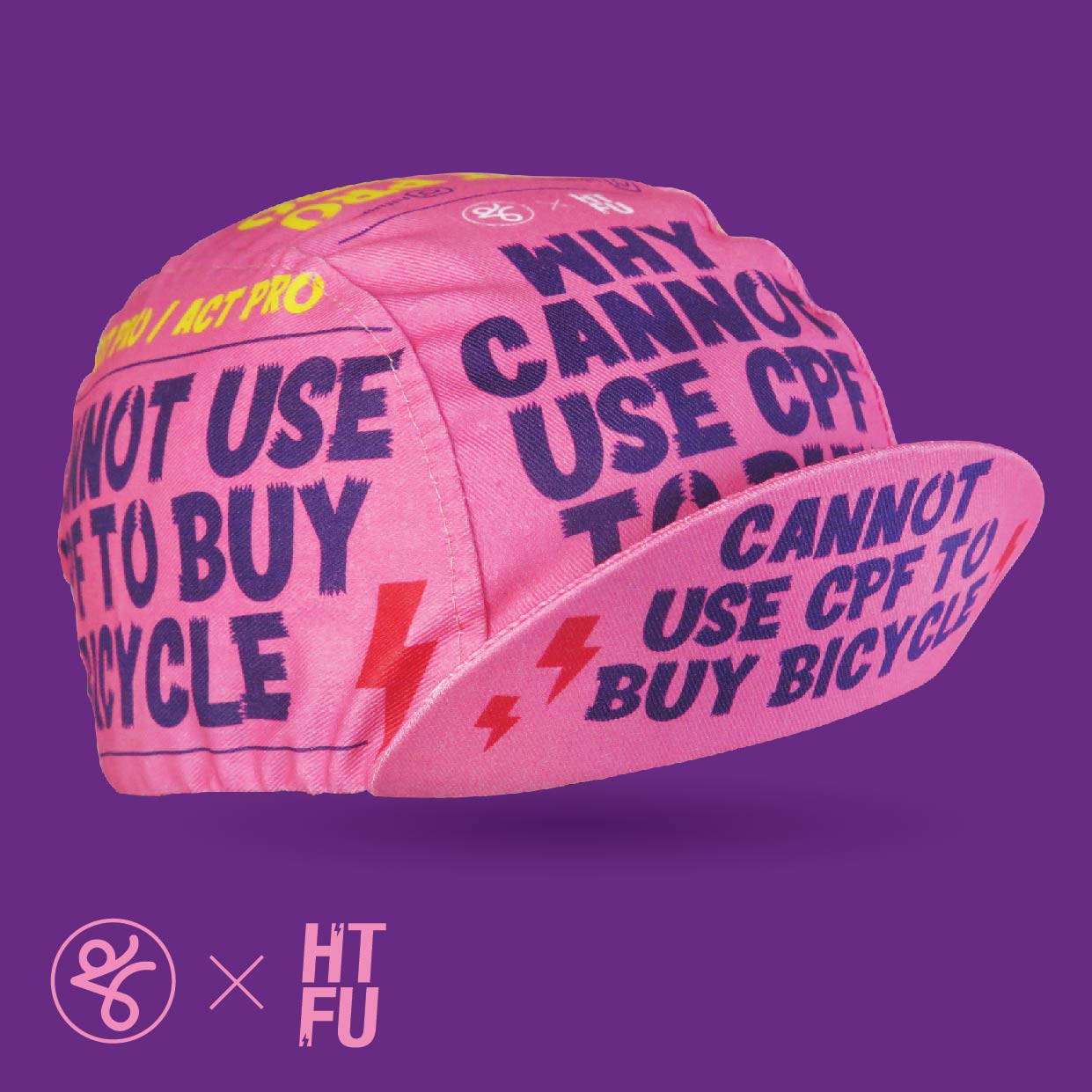 WHY CANNOT USE CPF TO BUY BICYCLE - Takachya X HTFU Cycling Cap
