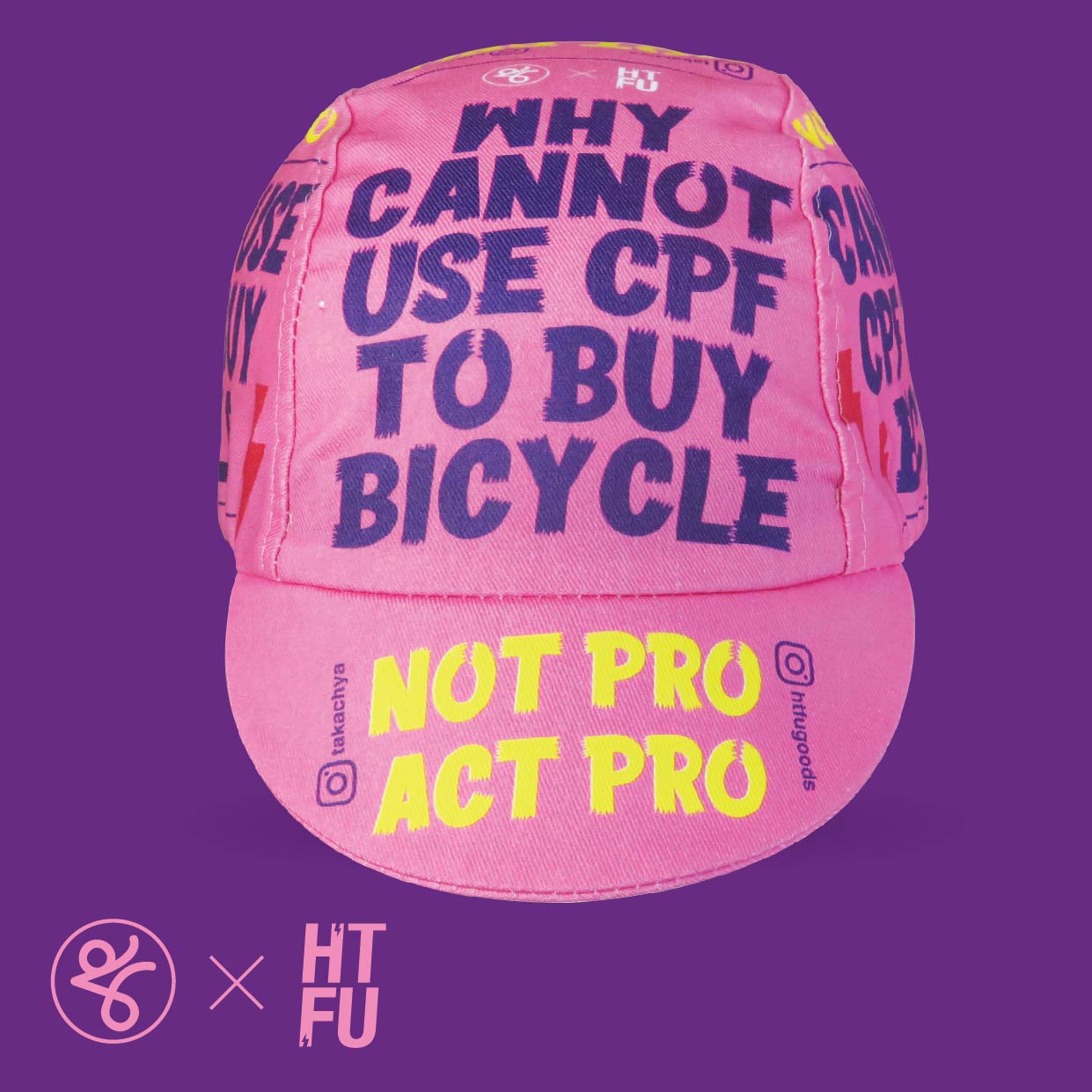WHY CANNOT USE CPF TO BUY BICYCLE - Takachya X HTFU Cycling Cap