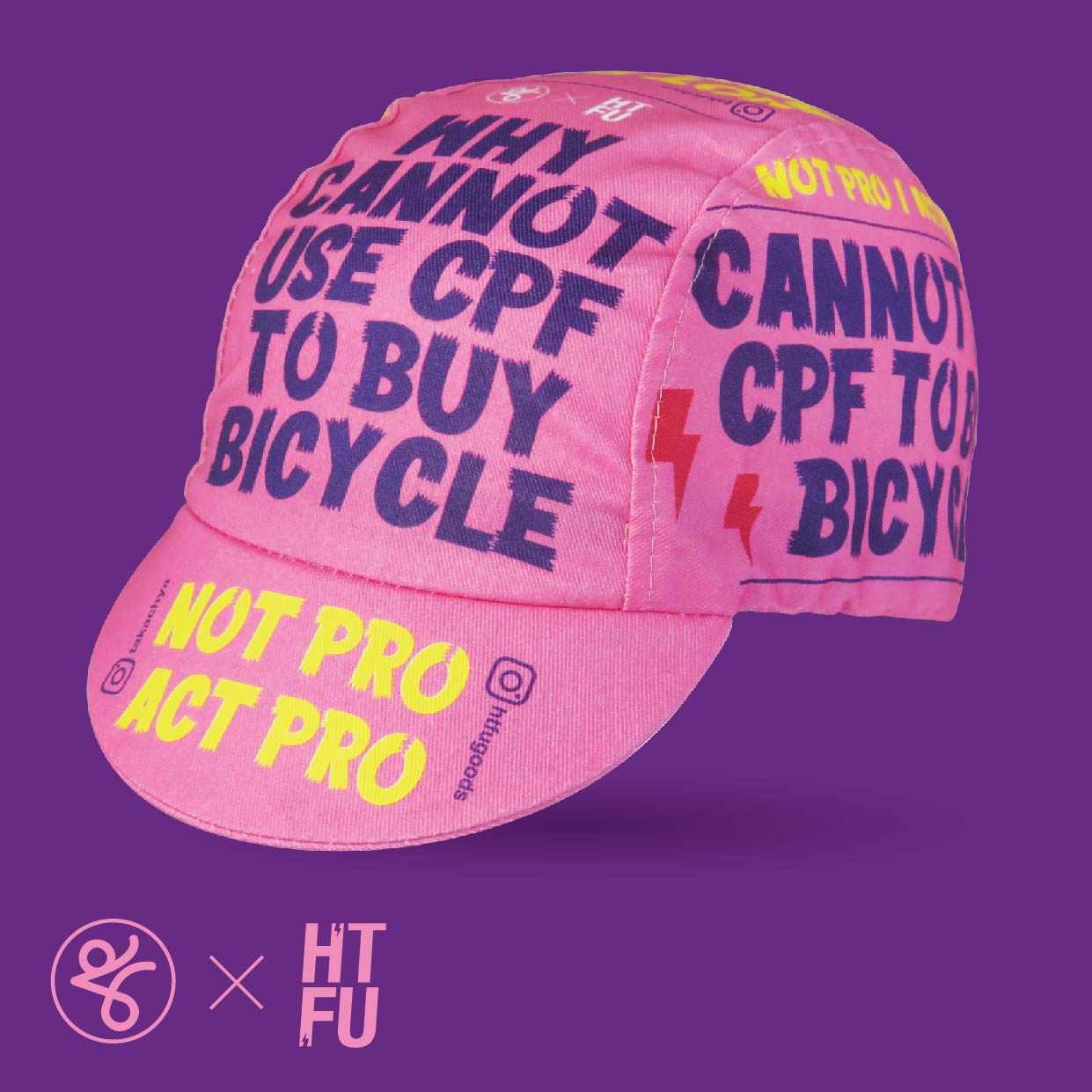 WHY CANNOT USE CPF TO BUY BICYCLE - Takachya X HTFU Cycling Cap