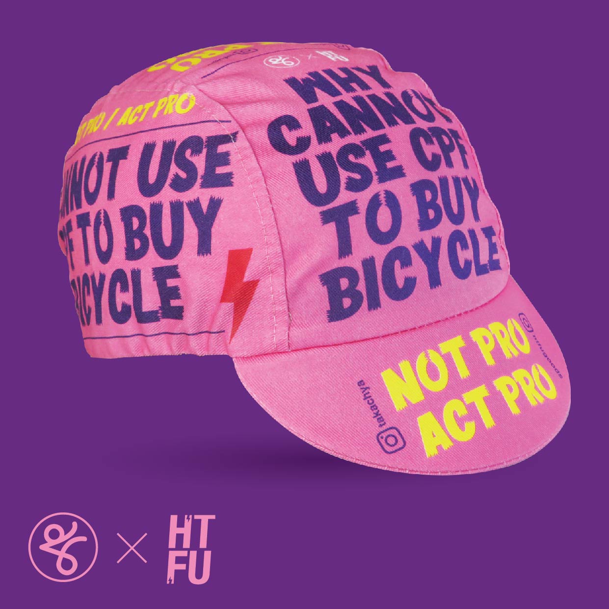WHY CANNOT USE CPF TO BUY BICYCLE - Takachya X HTFU Cycling Cap