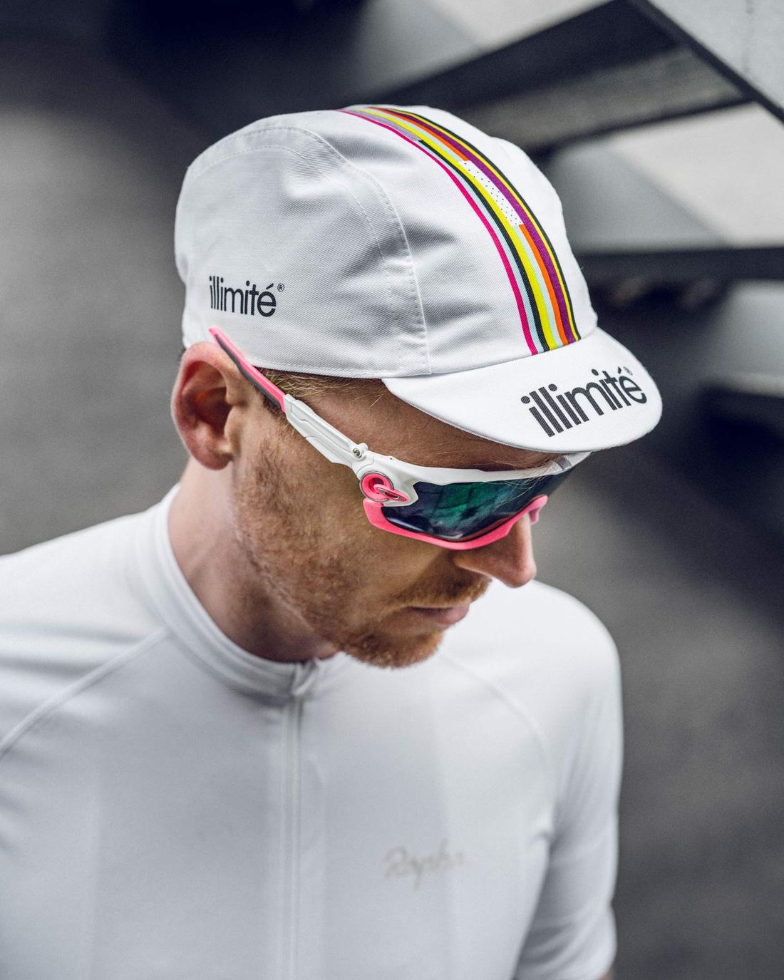 ILLIMITE White Funk Cycling Cap