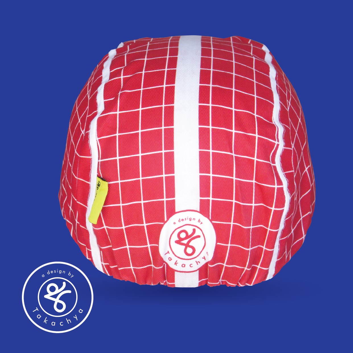 Lepak Red - A Design by Takachya Cycling Cap