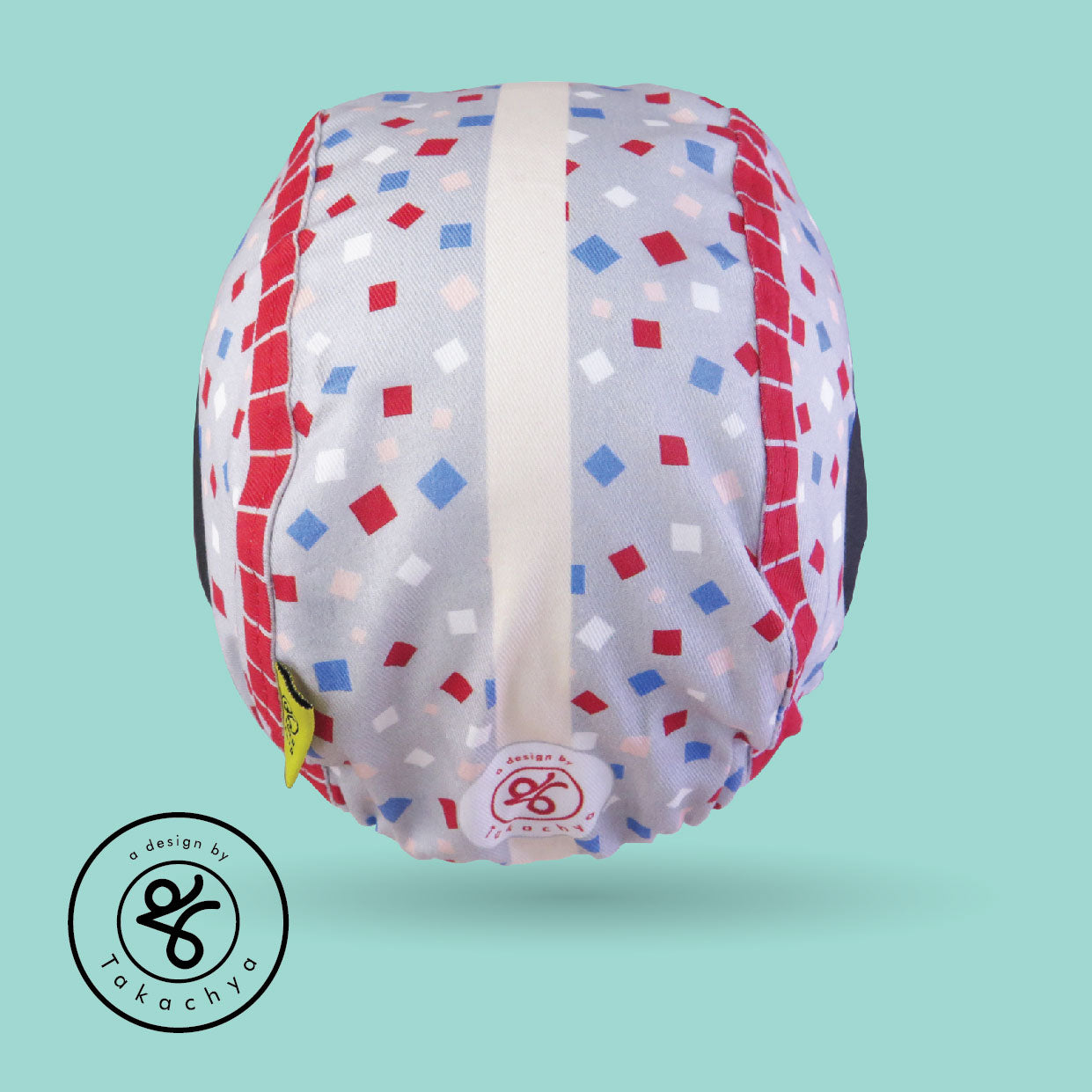 Lepak Grey - A Design by Takachya Cycling Cap