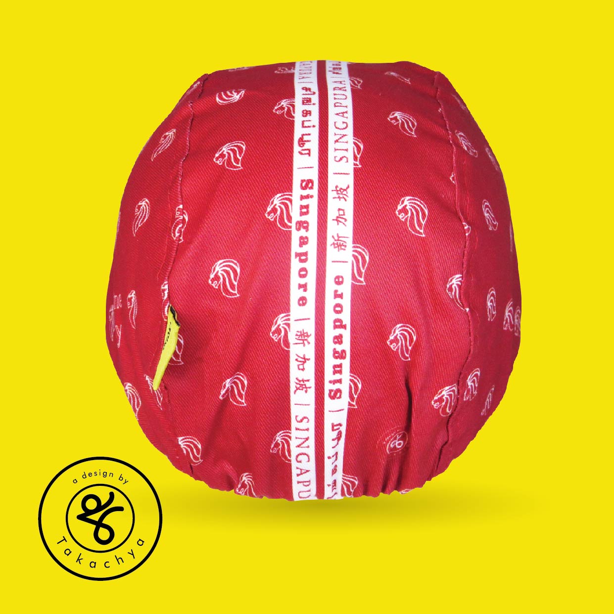 Singapura a fine city - A design by Takachya Cycling Cap