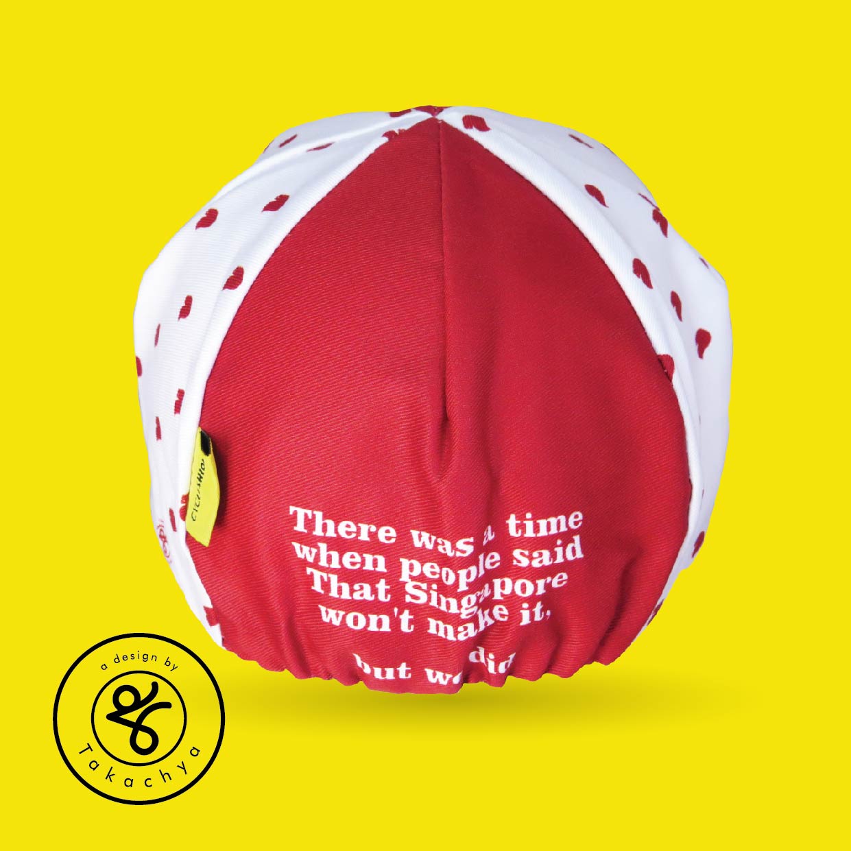 We are Singapore - A Design by Takachya Cycling Cap