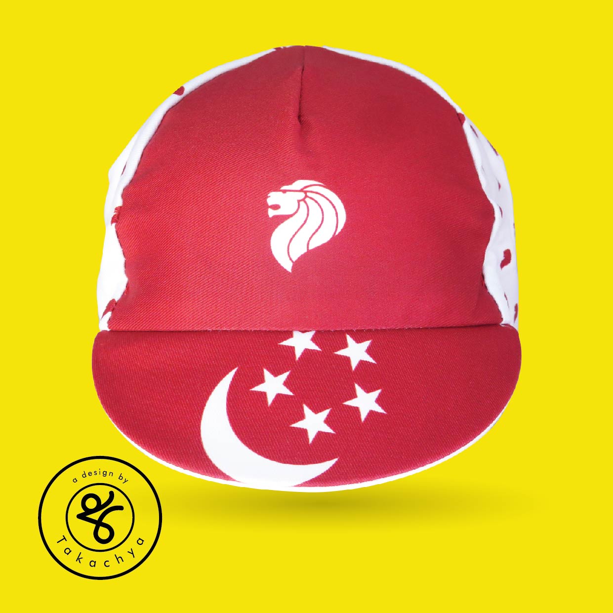 We are Singapore - A Design by Takachya Cycling Cap