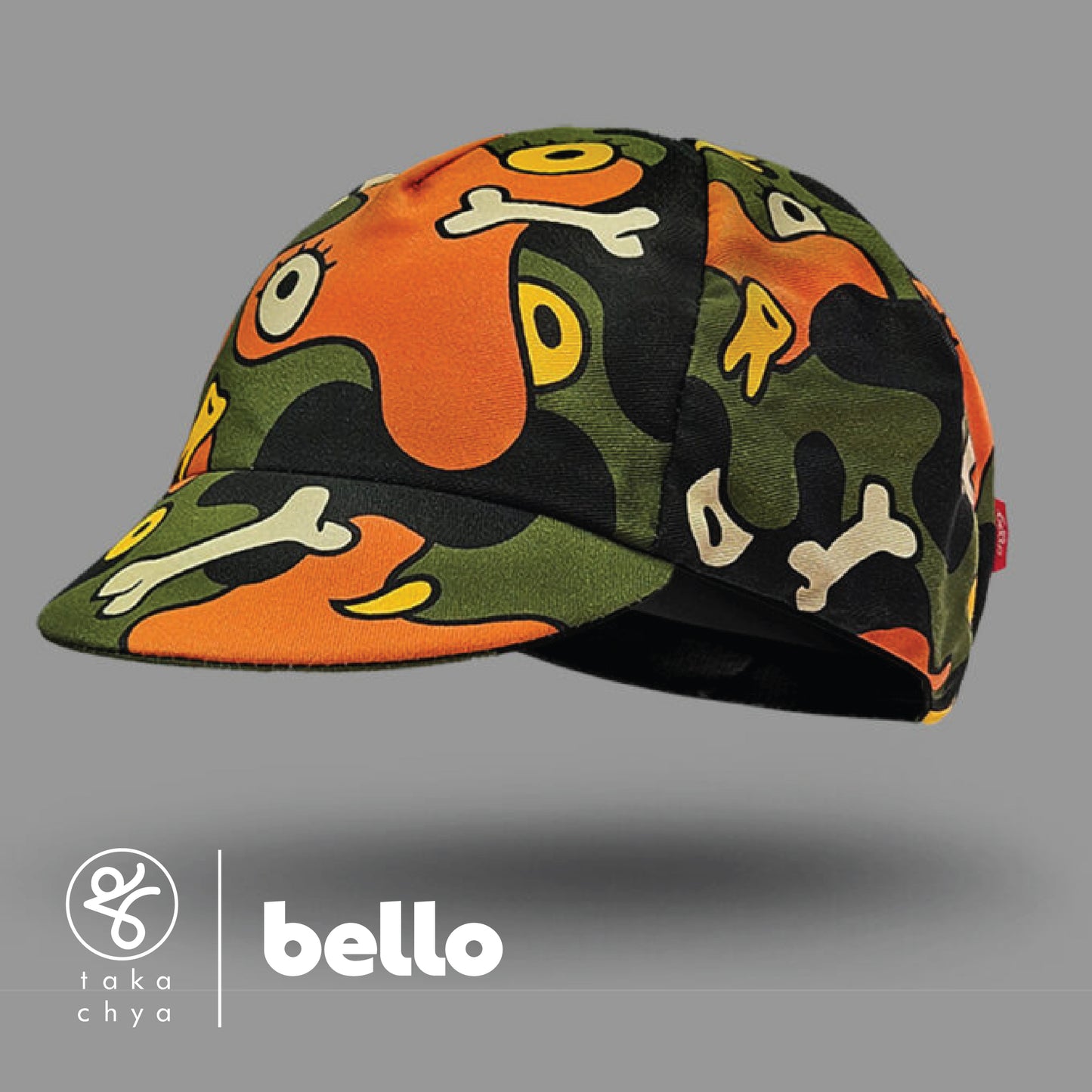 Camo Eyes Bello Cycling Cap