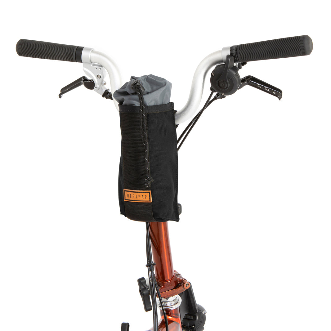 Restrap City Stem Bag Black [Folding Bikes Compatible]