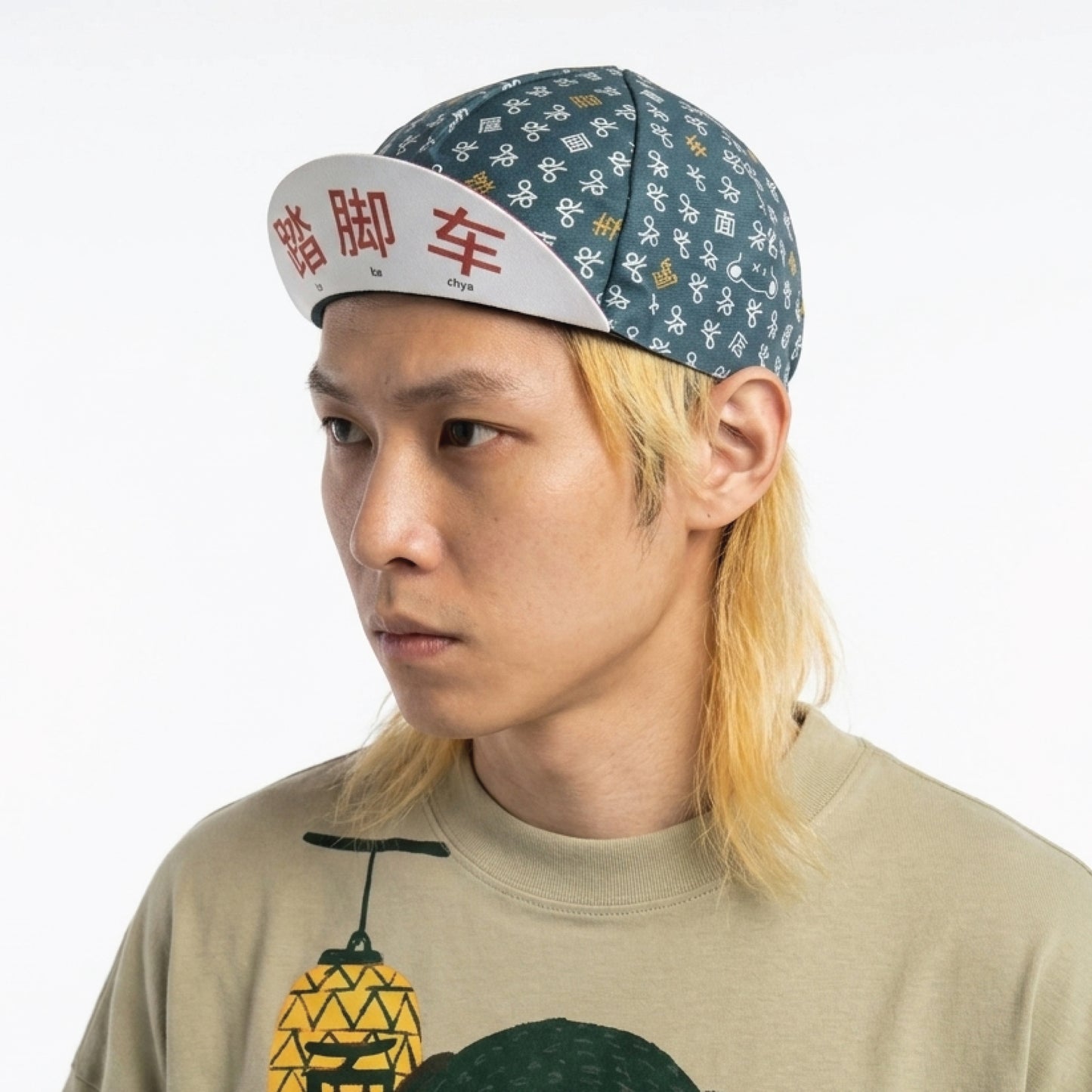 EXTRA NOODLES X TKC MONOGRAM CYCLING CAP