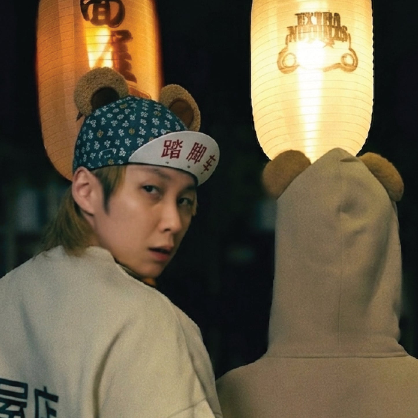 EXTRA NOODLES X TKC MONOGRAM CYCLING CAP