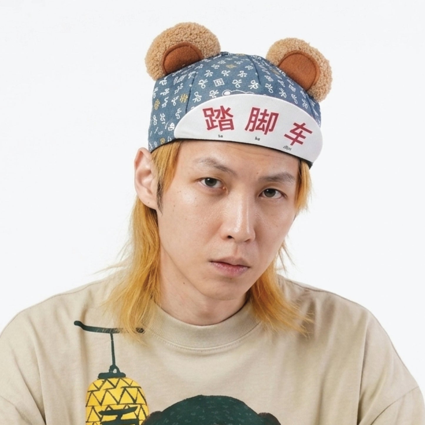 EXTRA NOODLES X TKC MONOGRAM CYCLING CAP