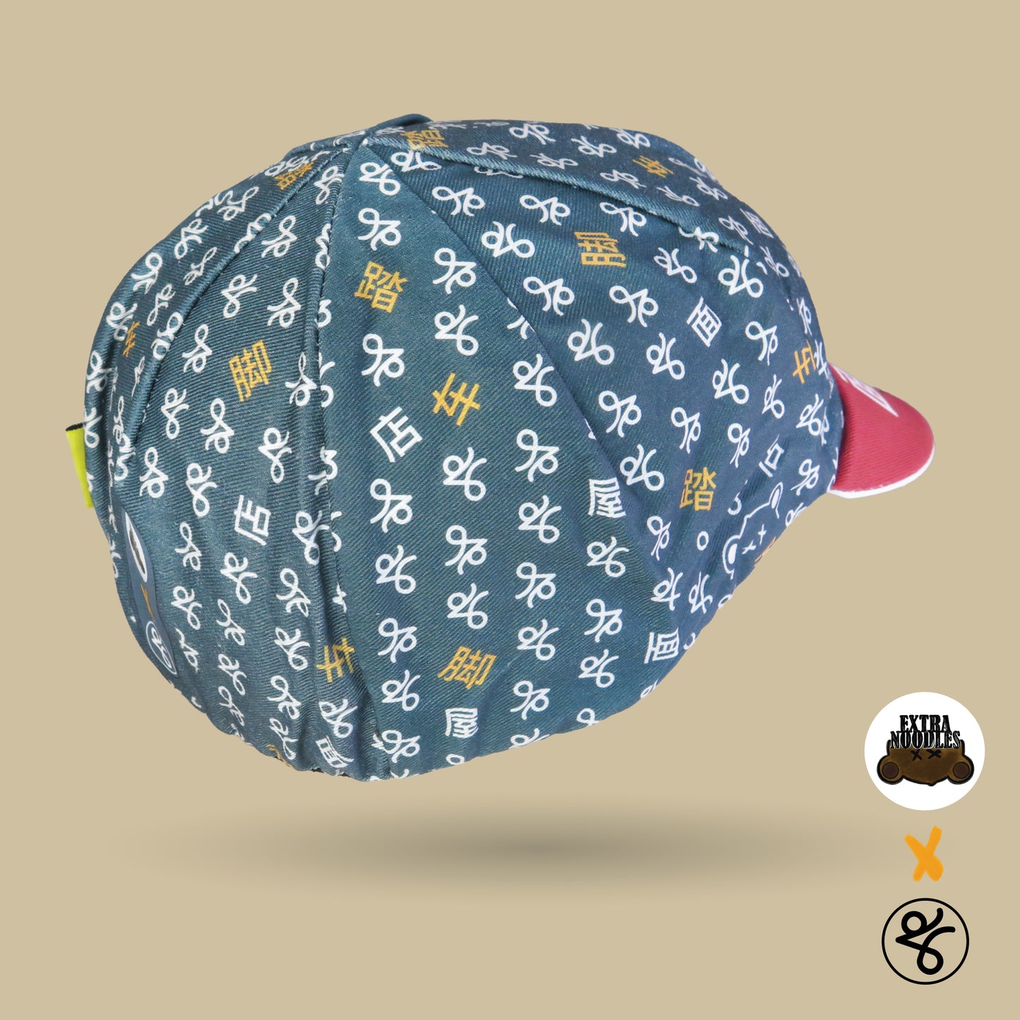 EXTRA NOODLES X TKC MONOGRAM CYCLING CAP