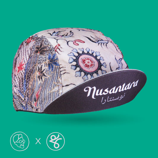 Faizalcaricatures x TKC Batik Cycling Cap No.2