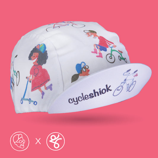 Faizalcaricatures x TKC CycleShiok! Cycling Cap